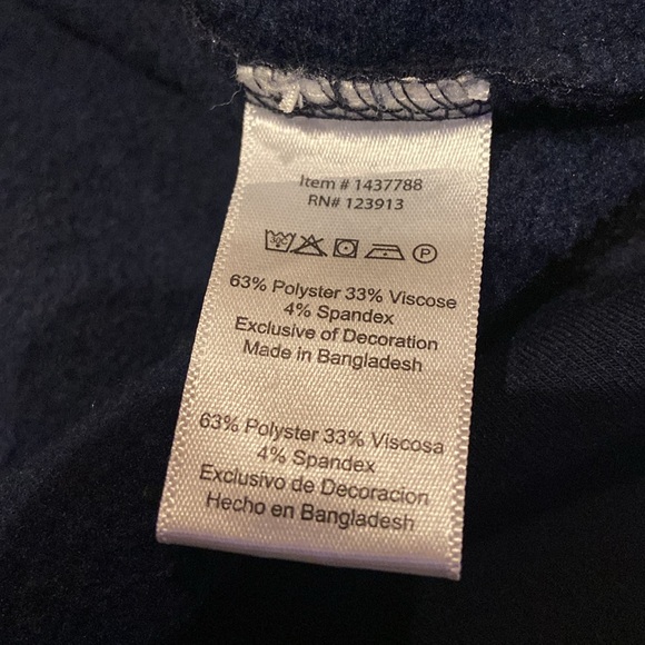 JACHS New York Size XXL Navy Sweatshirt - Picture 5 of 7